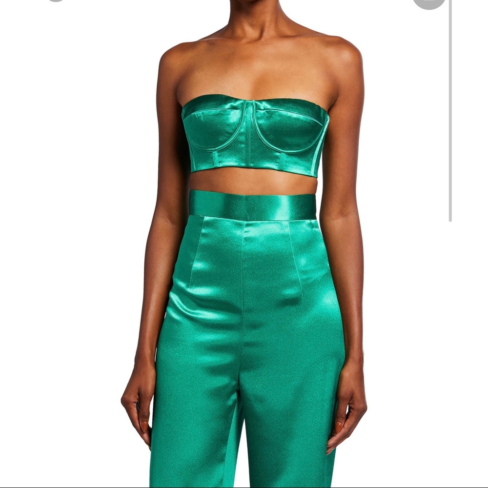 Bronx & Banco Capri Blanc Strapless Satin Bralette